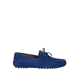 【送料無料】 トラサルディ メンズ スリッポン・ローファー シューズ Loafers Blue