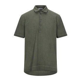 【送料無料】 ボリオリ メンズ ポロシャツ トップス Polo shirts Military green