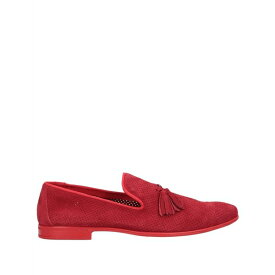 【送料無料】 トラサルディ メンズ スリッポン・ローファー シューズ Loafers Red