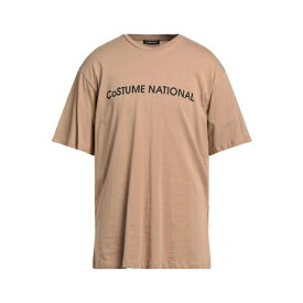 【送料無料】 コスチュームナショナル メンズ Tシャツ トップス T-shirts Camel