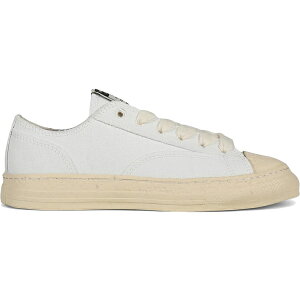 Maison Mihara Yasuhiro �~�n�����X�q�� �����Y �X�j�[�J�[ �yMaison Mihara Yasuhiro Roy Past Sole Canvas Low White�z �T�C�Y US_6(24.0cm) White