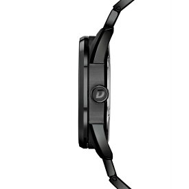 シチズン レディース 腕時計 アクセサリー Drive from Citizen Eco-Drive Men's Black Stainless Steel Bracelet Watch 42mm Black