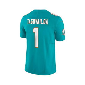 ナイキ レディース Tシャツ トップス Men's Tua Tagovailoa Aqua Miami Dolphins Vapor F.U.S.E. Limited Jersey Aqua