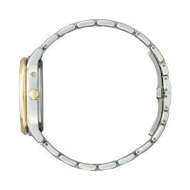 シチズン レディース 腕時計 アクセサリー Women's Eco-Drive Calendrier Diamond Accent Two-Tone Stainless Steel Bracelet Watch 37mm Two Tone