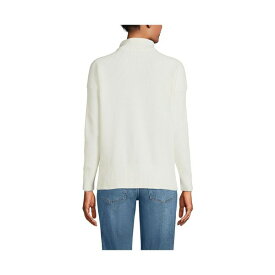 ランズエンド レディース ニット&セーター アウター Women's Drifter Pullover Sweater Ivory