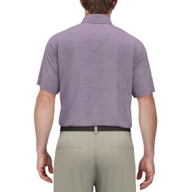 PGAツアー メンズ ポロシャツ トップス Men's Airflux Jaspe Golf Polo Shirt Violet Tulip Heather