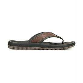 ドクター・ショール メンズ サンダル シューズ Men's Donnar Thongs Slip-On Sandals Brown