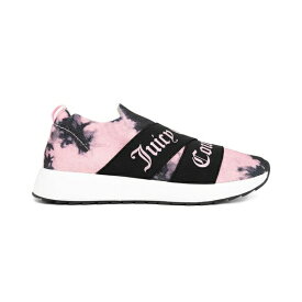 ジューシークチュール レディース スニーカー シューズ Women's Annouce Slip-On Sneakers Pink Tie Dye