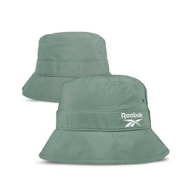 リーボック メンズ 帽子 アクセサリー Logo Bucket Hat Harmony Green
