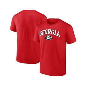 ファナティクス レディース Tシャツ トップス Men's Red Georgia Bulldogs Campus T-shirt Red
