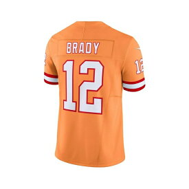 ナイキ レディース Tシャツ トップス Men's Tom Brady Orange Tampa Bay Buccaneers Vapor F.U.S.E. Limited Jersey Orange