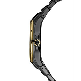 セイコー レディース 腕時計 アクセサリー Men's Coutura Diamond-Accent Black Stainless Steel Bracelet Watch 42.5mm No Color