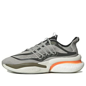 adidas AfB_X Y Xj[J[ yadidas Alphaboost V1 Shoes 'Metal Grey / Screaming Orange' HP2763z TCY US_8.5(26.5cm)