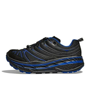 HOKA ONE ONE �z�J�I�l�I�l �����Y �X�j�[�J�[ �yHOKA ONE ONE Stinson EVO 'Black Blue' 1155350-BLTR�z �T�C�Y US_5.5(23.5cm)