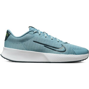 Nike �i�C�L �����Y �X�j�[�J�[ �yNike Court Vapor Lite 2 HC Denim Turquoise Volt Armory Navy�z �T�C�Y US_9.5(27.5cm) Denim Turquoise/Volt/Armory Navy