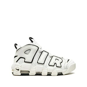 �i�C�L ���f�B�[�X �X�j�[�J�[ �V���[�Y Air more uptempo white/black sneakers White