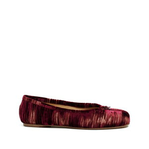 �}���^���}���W�F�� ���f�B�[�X �T���_�� �V���[�Y Tabi ballet flats Red