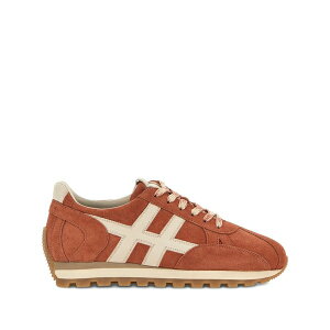 �z�[�K�� ���f�B�[�X �X�j�[�J�[ �V���[�Y H671 86er lace-up fastening sneakers Orange