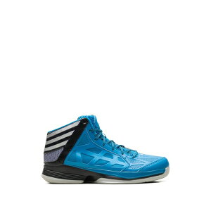 �A�f�B�_�X �����Y �X�j�[�J�[ �V���[�Y Crazy shadow panelled sneakers Blue