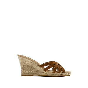 ���F���j�J �x�A�[�h ���f�B�[�X �T���_�� �V���[�Y Phylina espadrille wedge sandals Brown