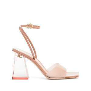 �W�������B�g ���b�V ���f�B�[�X �T���_�� �V���[�Y 85mm square-toe sandals Neutrals