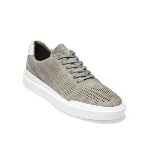 R[n[ Y Xj[J[ V[Y Men's GrandPro Rally Laser Cut Perforated Sneakers Ironstone