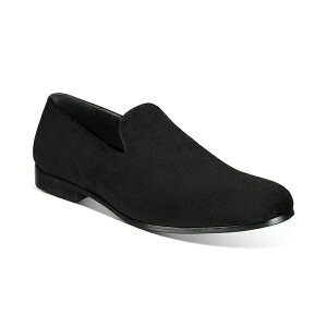 At@j Y Xb|E[t@[ V[Y Men's Zion Smoking Slipper Loafers, Created for Macy's Black