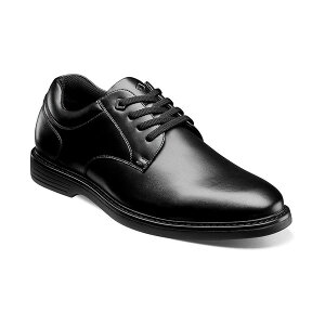 mubV Y hXV[Y V[Y Mens Wade Plain Toe Slip Resistant Oxford Black