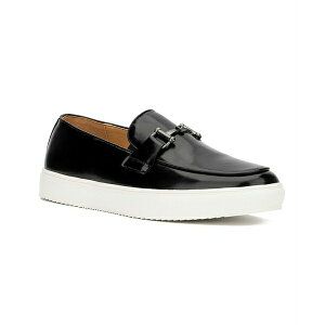 エックスレイ メンズ スリッポン・ローファー シューズ Men's Anchor Slip-On Loafers Black