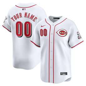 ナイキ メンズ ユニフォーム トップス Cincinnati Reds Nike Home Limited Custom Jersey White