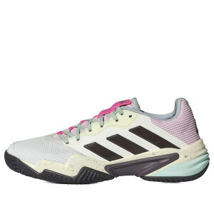 adidas �A�f�B�_�X �����Y �X�j�[�J�[ �yadidas Barricade 13 'White Aurora Green' IF7792�z �T�C�Y US_10.5(28.5cm)