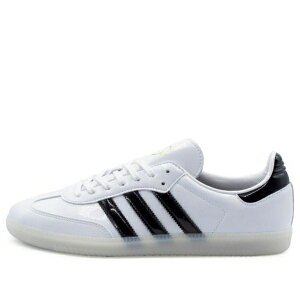adidas �A�f�B�_�X �����Y �X�j�[�J�[ �T���o �yadidas x Jason Dill Samba 'White Black' IE5158�z �T�C�Y US_8(26.0cm)