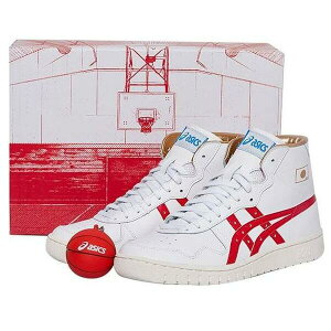 ASICS �A�V�b�N�X �����Y �X�j�[�J�[ �yASICS Unisex Japan L Retro White/Red 1203A138-100(S-BOX)�z �T�C�Y US_9.5(27.5cm)