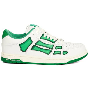 AMIRI �A�~�� �����Y �X�j�[�J�[ �yAMIRI Skel Low Top White Green�z �T�C�Y EU_41(26.0cm) White/Green