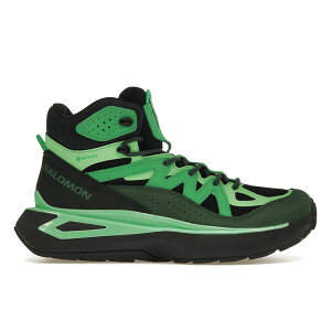 Salomon T Y Xj[J[ ySalomon Odyssey Elmt Mid Gore-Tex Eden Bright Green Blackz TCY US_5(23.0cm) Eden/Bright Green/Black