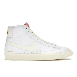 Nike �i�C�L �����Y �X�j�[�J�[ �yNike Blazer Mid 77 Vintage Popcorn�z �T�C�Y US_5.5(23.5cm) White/Coconut Milk/Coconut Milk