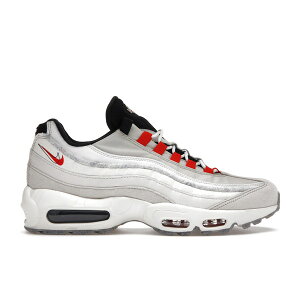 Nike �i�C�L �����Y �X�j�[�J�[ �yNike Air Max 95 Light Bone Habanero Red�z �T�C�Y US_10.5(28.5cm) Light Bone/Black/Ghost Green/Habanero Red