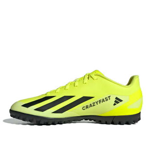 adidas �A�f�B�_�X �����Y �X�j�[�J�[ �yadidas X Crazyfast Club TF Boots 'Yellow Black' IF0723�z �T�C�Y US_10(28.0cm)