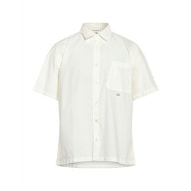 【送料無料】 シーピーカンパニー メンズ シャツ トップス Shirts White