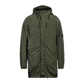 【送料無料】 シーピーカンパニー メンズ ジャケット＆ブルゾン アウター Overcoats & Trench Coats Military green