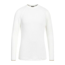 【送料無料】 ロッソピューロ メンズ ニット&セーター アウター Sweaters White