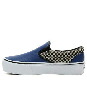 Vans �o���Y �����Y �X�j�[�J�[ �yVans Classic Slip-On Platform 'Python Checkerboard' VN0A3JEZV9P�z �T�C�Y US_M_4.5