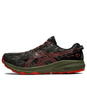 ASICS �A�V�b�N�X �����Y �X�j�[�J�[ �yASICS Fuji Lite 3 'Mantle Green Cherry Tomato' 1011B467-300�z �T�C�Y US_10.5(28.5cm)