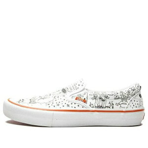 Vans �o���Y �����Y �X�j�[�J�[ �yVans No-Comply x Daniel Johnston x Slip-On Pro 'Doodles' VN0A347V2BB�z �T�C�Y US_M_13