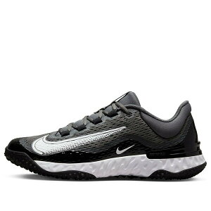 Nike �i�C�L �����Y �X�j�[�J�[ �yNike Alpha Huarache Elite 4 TF 'Black White' DJ6523-011�z �T�C�Y US_M_15