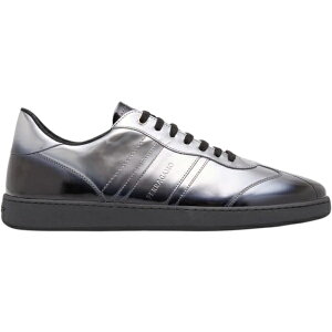 Ferragamo tFK Y Xj[J[ ySalvatore Ferragamo Achille Sneaker Black Silverz TCY US_8(26.0cm) Black/Silver