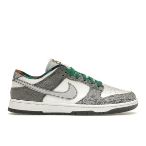 Nike �i�C�L �����Y �X�j�[�J�[ �yNike Dunk Low Retro Premium Philly�z �T�C�Y US_7.5(25.5cm) White/Grey/Kelly Green/Multi Color