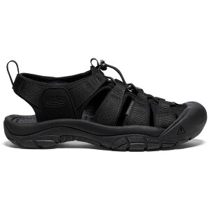Keen �L�[�� �����Y �X�j�[�J�[ �yKeen Newport H2 Sandal Triple Black�z �T�C�Y US_7(25.0cm) Triple Black