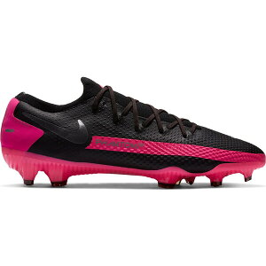 Nike �i�C�L �����Y �X�j�[�J�[ �yNike Phantom GT Pro FG Black Pink Blast�z �T�C�Y US_6.5(24.5cm) Black/Pink Blast-Metallic Silver