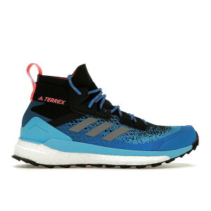 adidas �A�f�B�_�X �����Y �X�j�[�J�[ �yadidas Terrex Free Hiker Primeblue Blue Rush�z �T�C�Y US_11.5(29.5cm) Core Black/ Grey Three/ Blue Rush